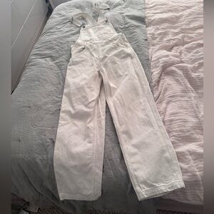 Brandy Melville J.Galt Utility Cream Overalls size S